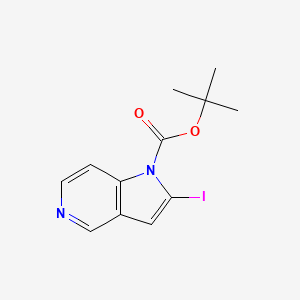 Tert-butyl 2-iodopyrrolo[3,2-c]pyridine-1-carboxylate