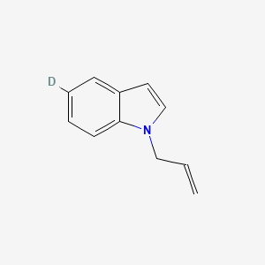 molecular formula C11H11N B15380793 5-Deuterio-1-prop-2-enylindole 