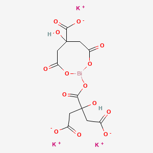 molecular formula C12H10BiK3O14 B15380865 Bismuth tripotassium dicitrate;Bismuth subcitrate 