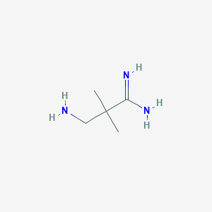 3-Amino-2,2-dimethylpropanimidamide