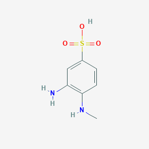 3-Amino-4-(methylamino)benzenesulfonic acid