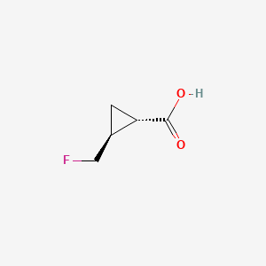 (1S,2S)-2-(Fluoromethyl)cyclopropane-1-carboxylic acid