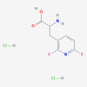 2-Amino-3-(2,6-difluoropyridin-3-YL)propanoic acid dihydrochloride