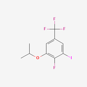 2-Fluoro-1-iodo-3-isopropoxy-5-(trifluoromethyl)benzene