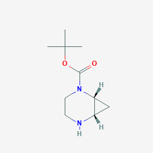 Tert-butyl (1R,6S)-2,5-diazabicyclo[4.1.0]heptane-2-carboxylate