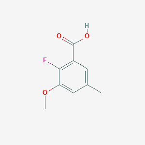 2-Fluoro-3-methoxy-5-methylbenzoic acid