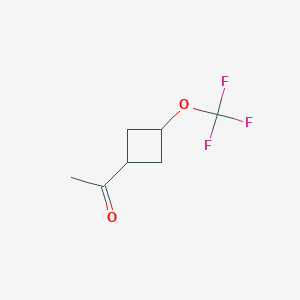 1-[3-(Trifluoromethoxy)cyclobutyl]ethanone