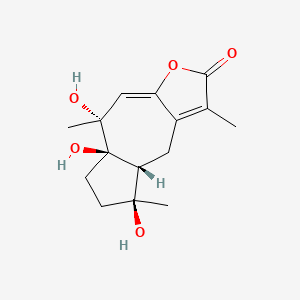 molecular formula C15H20O5 B15381326 Zedoalactone B 