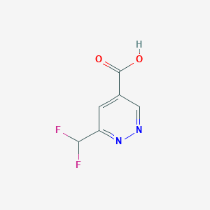 6-(Difluoromethyl)pyridazine-4-carboxylic acid