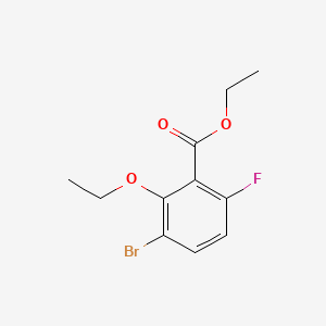 Ethyl 3-bromo-2-ethoxy-6-fluorobenzoate