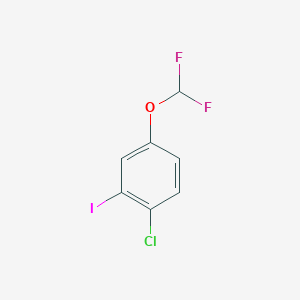 1-Chloro-4-(difluoromethoxy)-2-iodobenzene