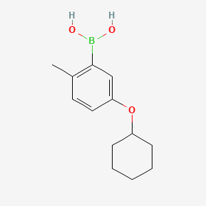 (5-(Cyclohexyloxy)-2-methylphenyl)boronic acid