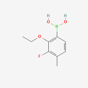 (2-Ethoxy-3-fluoro-4-methylphenyl)boronic acid