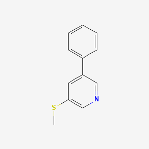 3-(Methylthio)-5-phenylpyridine