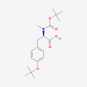 molecular formula C19H29NO5 B15381521 Boc-D-MeTyr(tBu)-OH 