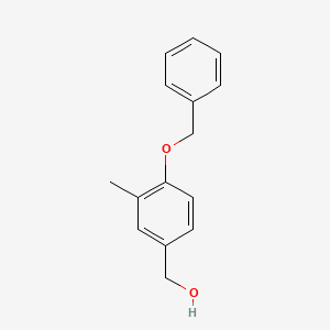 (4-(Benzyloxy)-3-methylphenyl)methanol