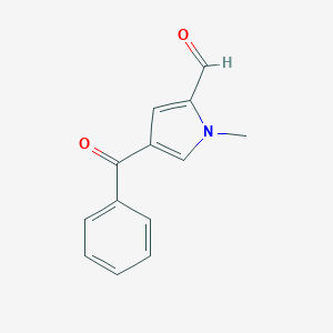 B153817 4-benzoyl-1-methyl-1H-pyrrole-2-carbaldehyde CAS No. 128843-58-3