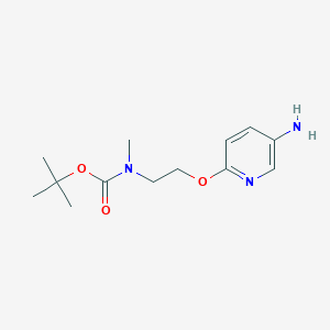 tert-Butyl (2-((5-aminopyridin-2-yl)oxy)ethyl)(methyl)carbamate