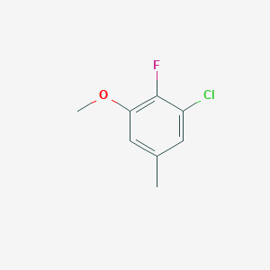 1-Chloro-2-fluoro-3-methoxy-5-methylbenzene