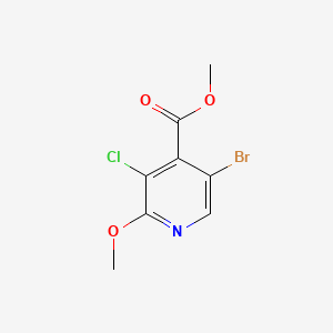 Methyl 5-bromo-3-chloro-2-methoxyisonicotinate