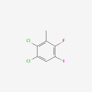 1,2-Dichloro-4-fluoro-5-iodo-3-methylbenzene