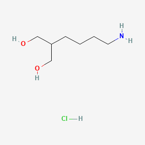 2-(4-Aminobutyl)propane-1,3-diol hydrochloride