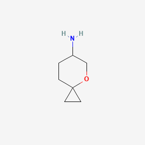 4-Oxaspiro[2.5]octan-6-amine