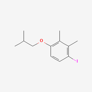 1-Iodo-4-isobutoxy-2,3-dimethylbenzene