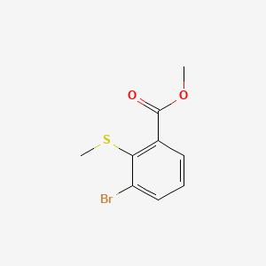 Methyl 3-bromo-2-(methylthio)benzoate