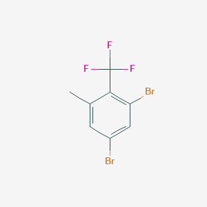 1,5-Dibromo-3-methyl-2-(trifluoromethyl)benzene