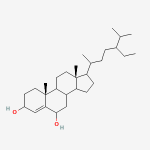 (3beta,6beta)-Stigmast-4-ene-3,6-diol; 3beta,6beta-Stigmast-4-en-3,6-diol