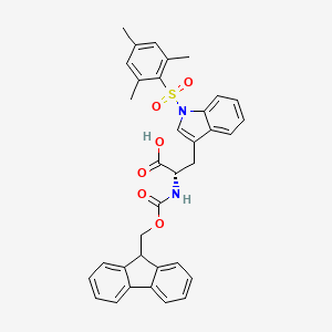 molecular formula C35H32N2O6S B15382282 Fmoc-Trp(Mts)-OH 