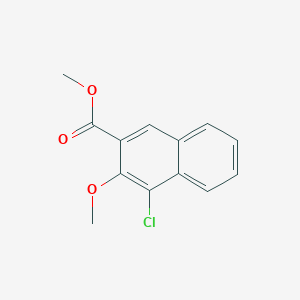 4-Chloro-3-methoxy-naphthalene-2-carboxylic acid methyl ester