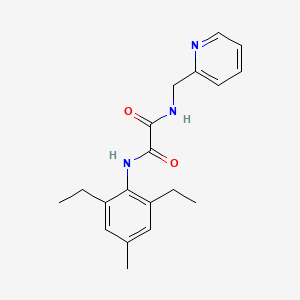 molecular formula C19H23N3O2 B15382363 N1-(2,6-Diethyl-4-methylphenyl)-N2-(pyridin-2-ylmethyl)oxalamide 