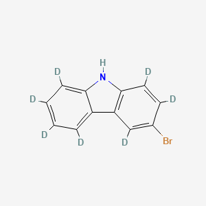 3-bromo-1,2,4,5,6,7,8-heptadeuterio-9H-carbazole