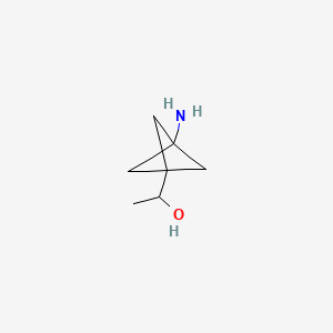 1-(3-Aminobicyclo[1.1.1]pentan-1-YL)ethan-1-OL