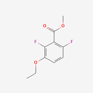 molecular formula C10H10F2O3 B15382412 Methyl 3-ethoxy-2,6-difluorobenzoate 