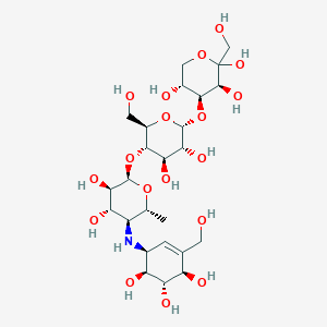 molecular formula C25H43NO18 B15382468 Acarbose EP Impurity A 