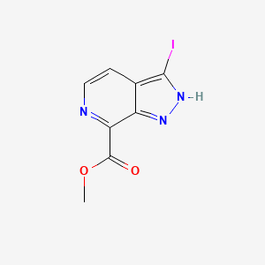 Methyl 3-iodo-1H-pyrazolo[3,4-C]pyridine-7-carboxylate