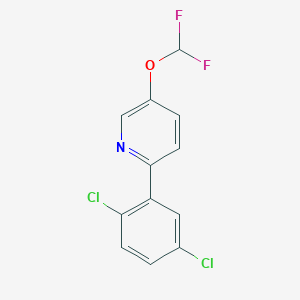 2-(2,5-Dichlorophenyl-5-(difluoromethoxy))pyridine