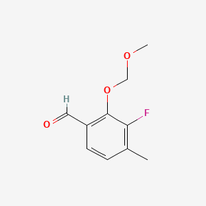 3-Fluoro-2-(methoxymethoxy)-4-methylbenzaldehyde