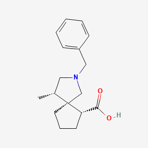 Racemic-(5S,6R)-2-Benzyl-2-Azaspiro[4.4]Nonane-6-Carboxylic Acid