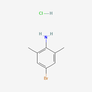 molecular formula C8H11BrClN B15382720 4-Bromo-2,6-dimethylaniline hydrochloride CAS No. 5769-31-3