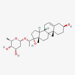 molecular formula C27H44O6 B15382733 Periplocoside N 