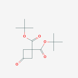 Di-tert-butyl 3-oxocyclobutane-1,1-dicarboxylate