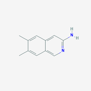 6,7-Dimethylisoquinolin-3-amine