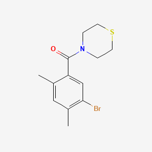 (5-Bromo-2,4-dimethylphenyl)(thiomorpholino)methanone