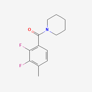 (2,3-Difluoro-4-methylphenyl)(piperidin-1-yl)methanone