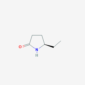 molecular formula C6H11NO B15382857 (R)-5-Ethylpyrrolidin-2-one 