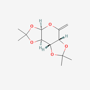 1-O,2-O,3-O,4-O-Bis(1-methylethylidene)-6-deoxy-L-arabino-5-hexenopyranose